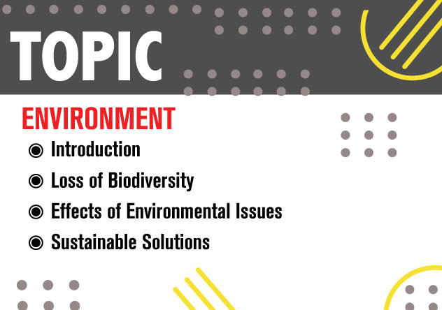 Environment: Challenges and Solutions